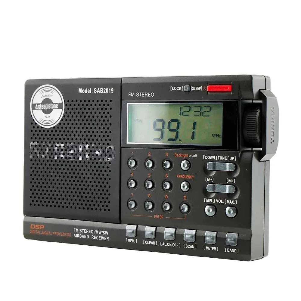 SAB2019 Multi Band Handheld Portable Radio Black