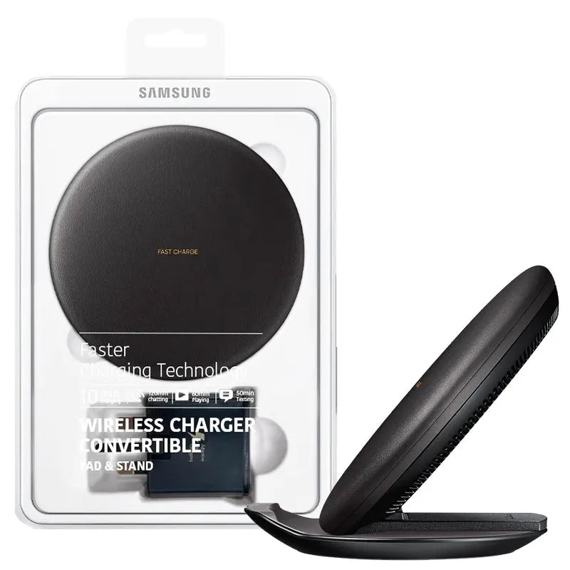 SAM Wireless Charger Stand Pad With Travel Adaptor TA200 PG950 Black