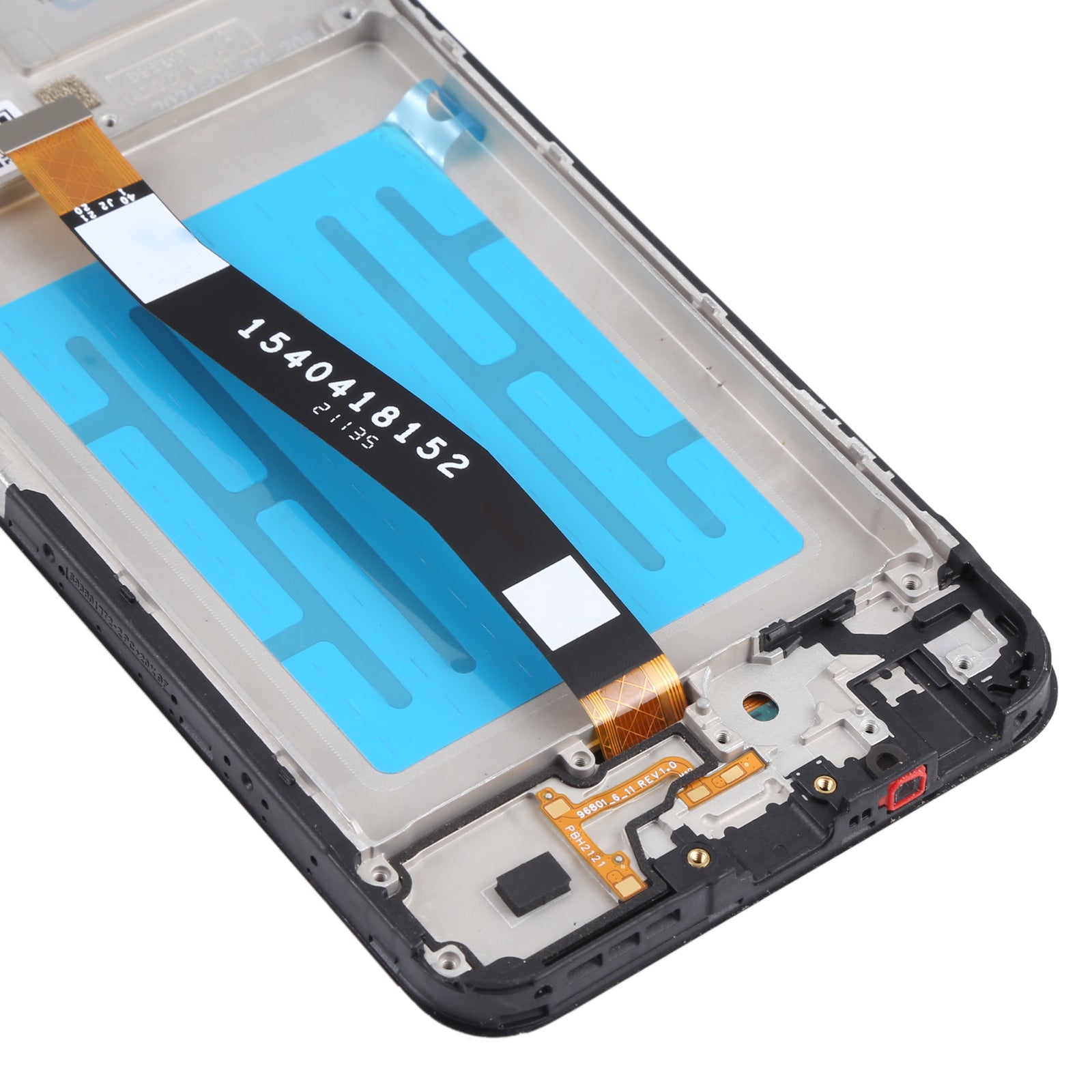 For Samsung Galaxy A22 5G LCD Screen Replacement With Frame - Black-www.firsthelptech.ie