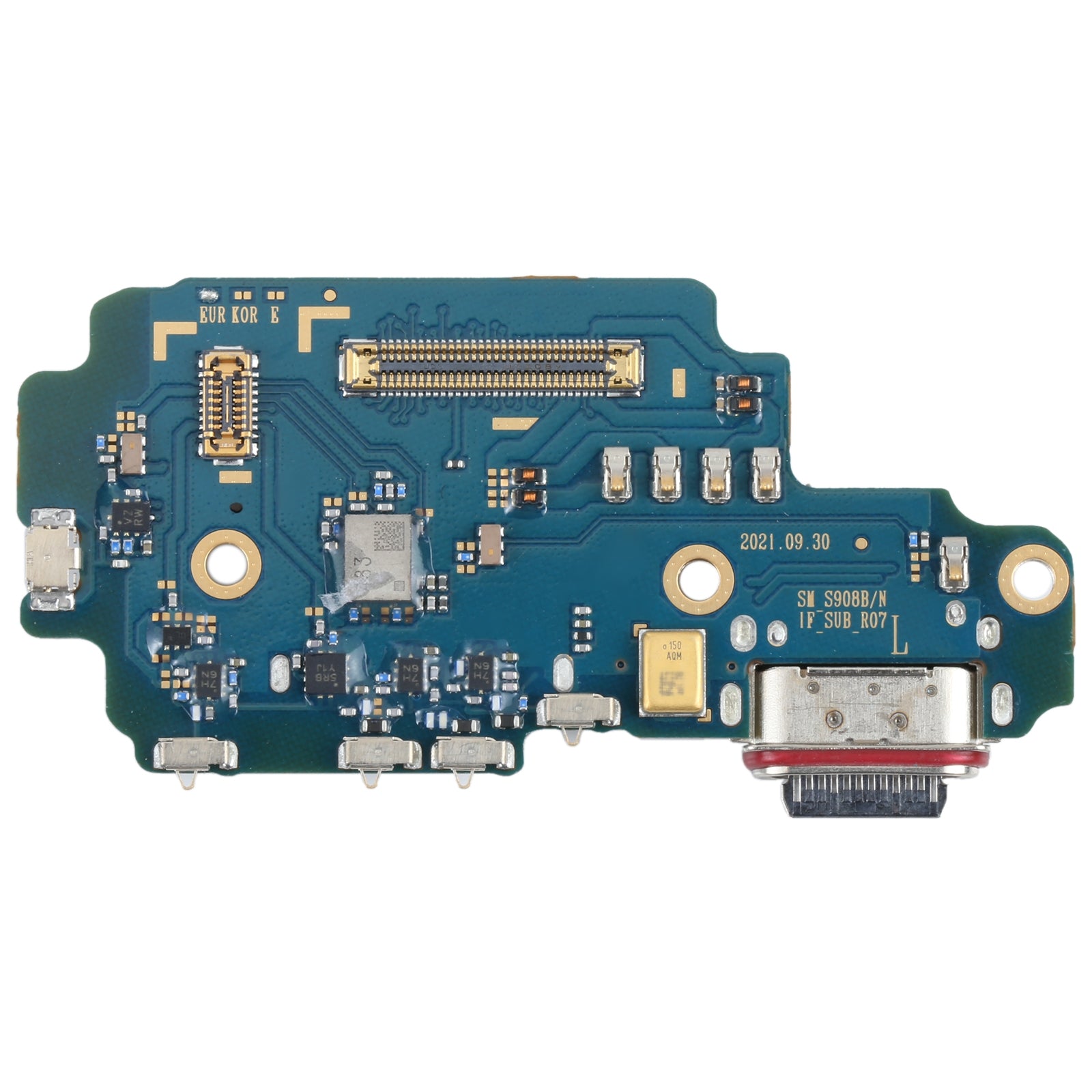For Samsung Galaxy S22 Ultra 5G SM-S908B Replacement Charging Port Board With Microphone