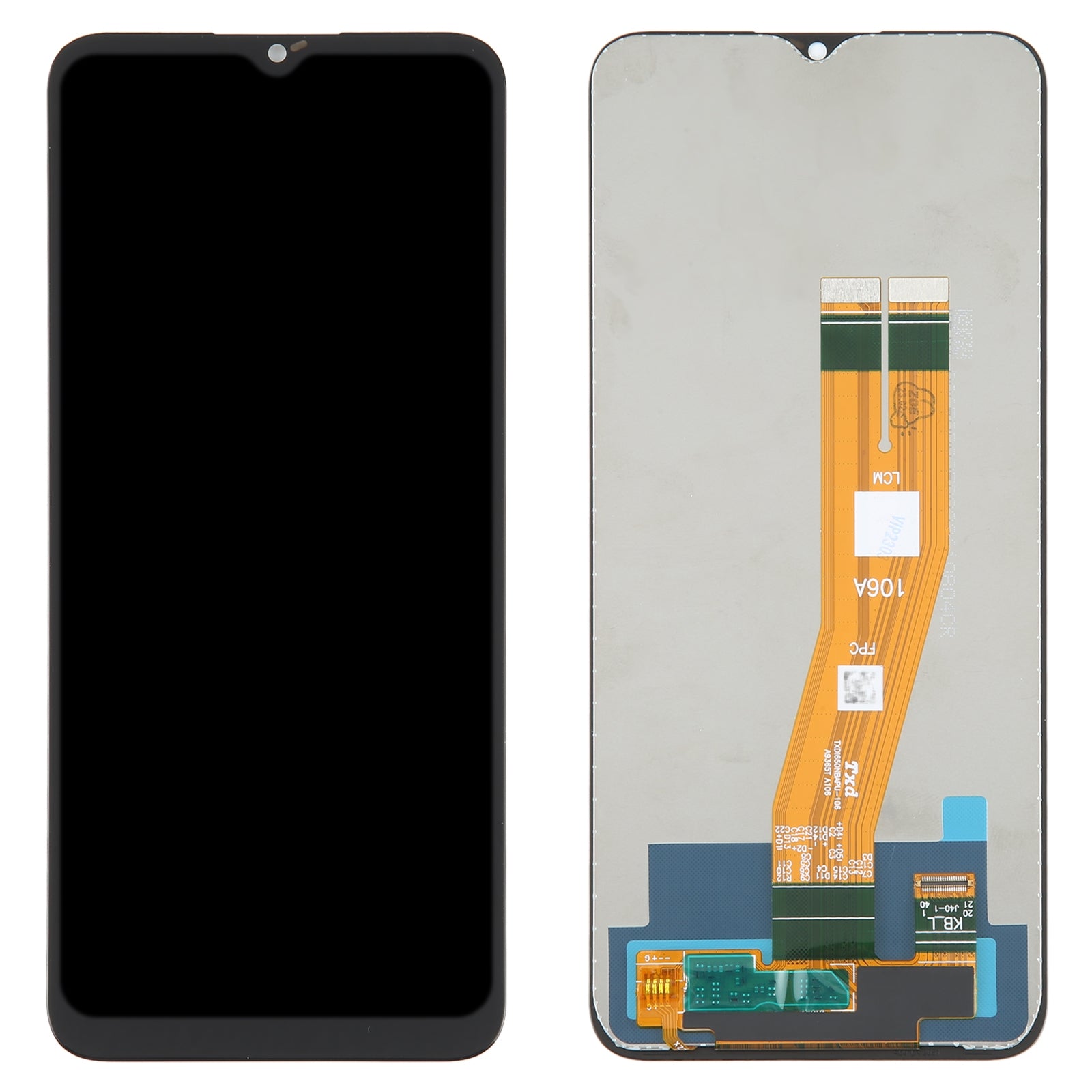 For Samsung Galaxy A04e Replacement LCD Touch Screen Assembly - Black