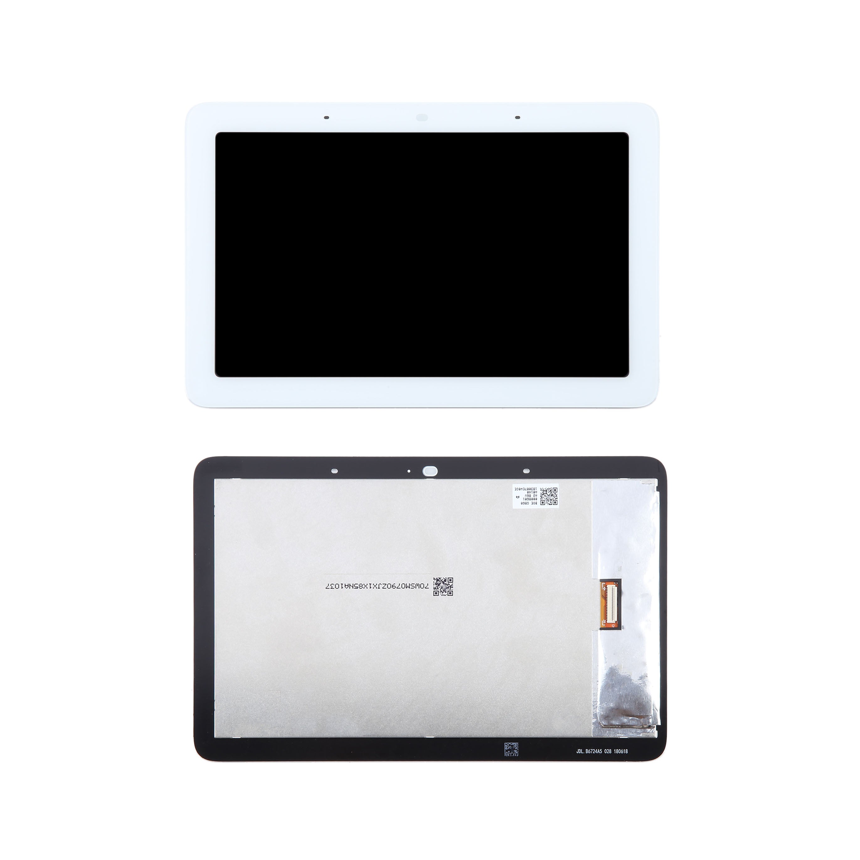 For Google Nest Hub Replacement LCD Touch Screen Digitizer Full Assembly - White