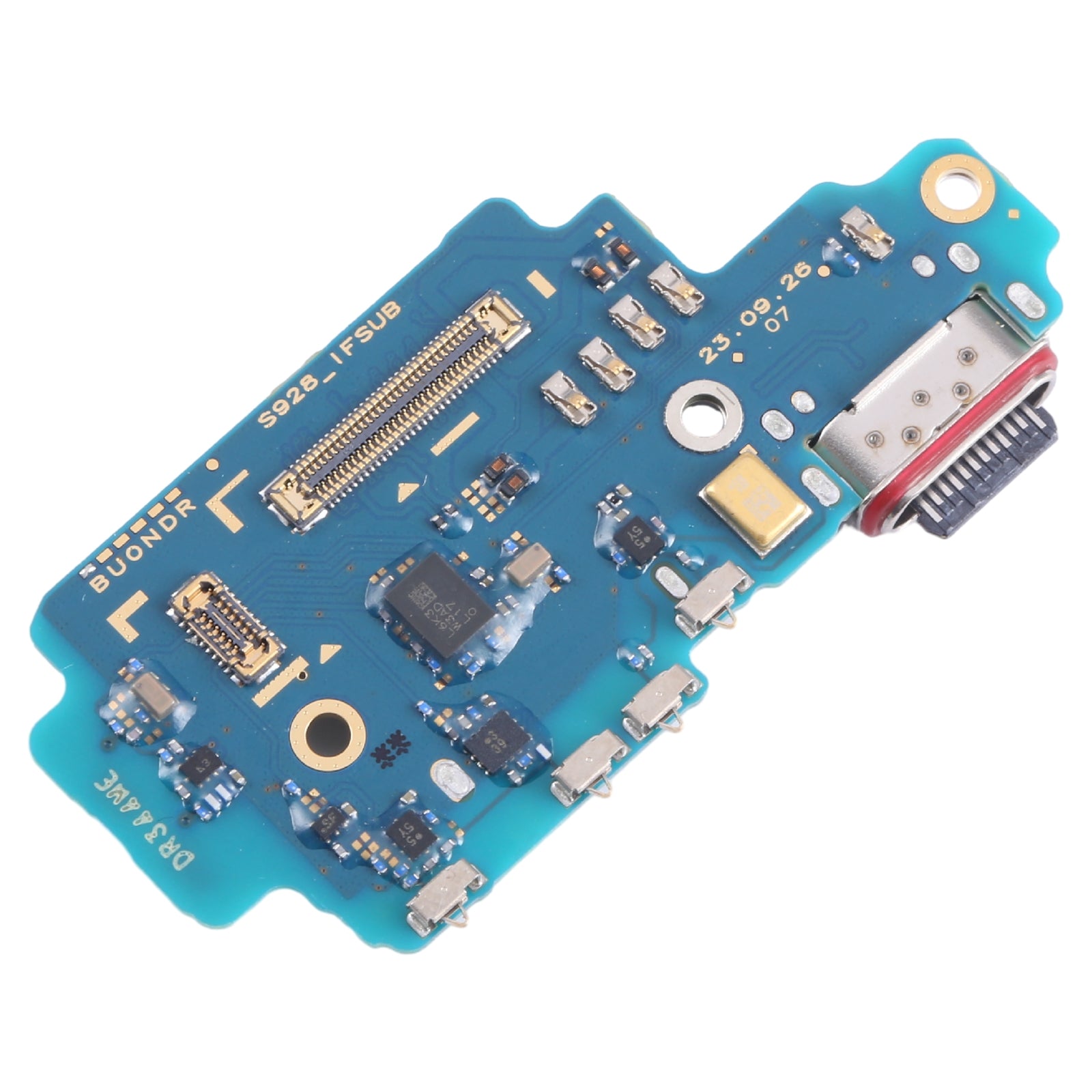 For Samsung Galaxy S24 Ultra Replacement Charging Port Board With Microphone-www.firsthelptech.ie