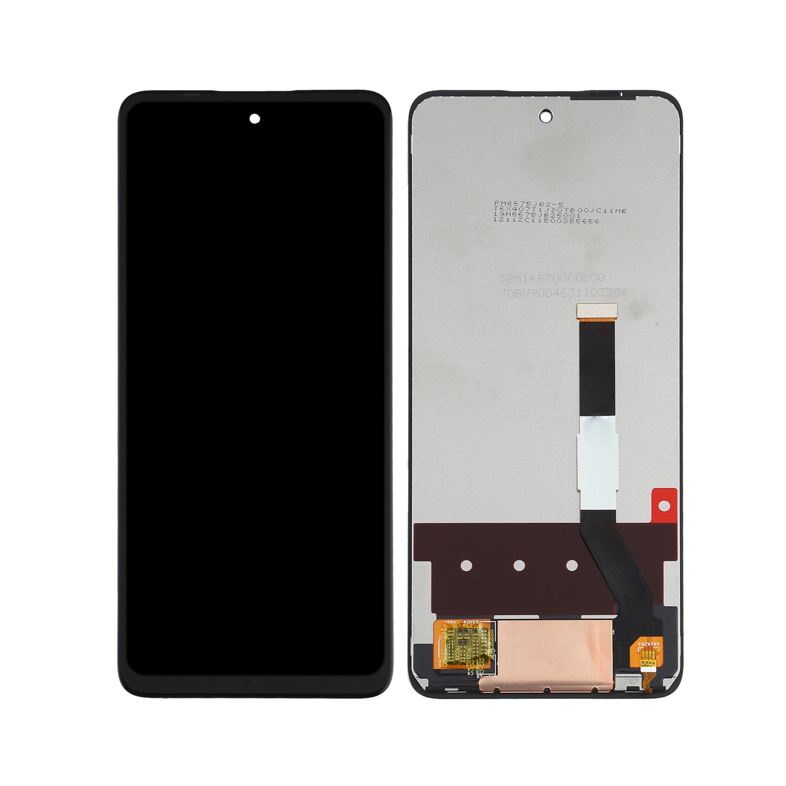 For Motorola One 5G Ace XT2113-2 LCD Touch Screen Digitizer Replacement Black-www.firsthelptech.ie