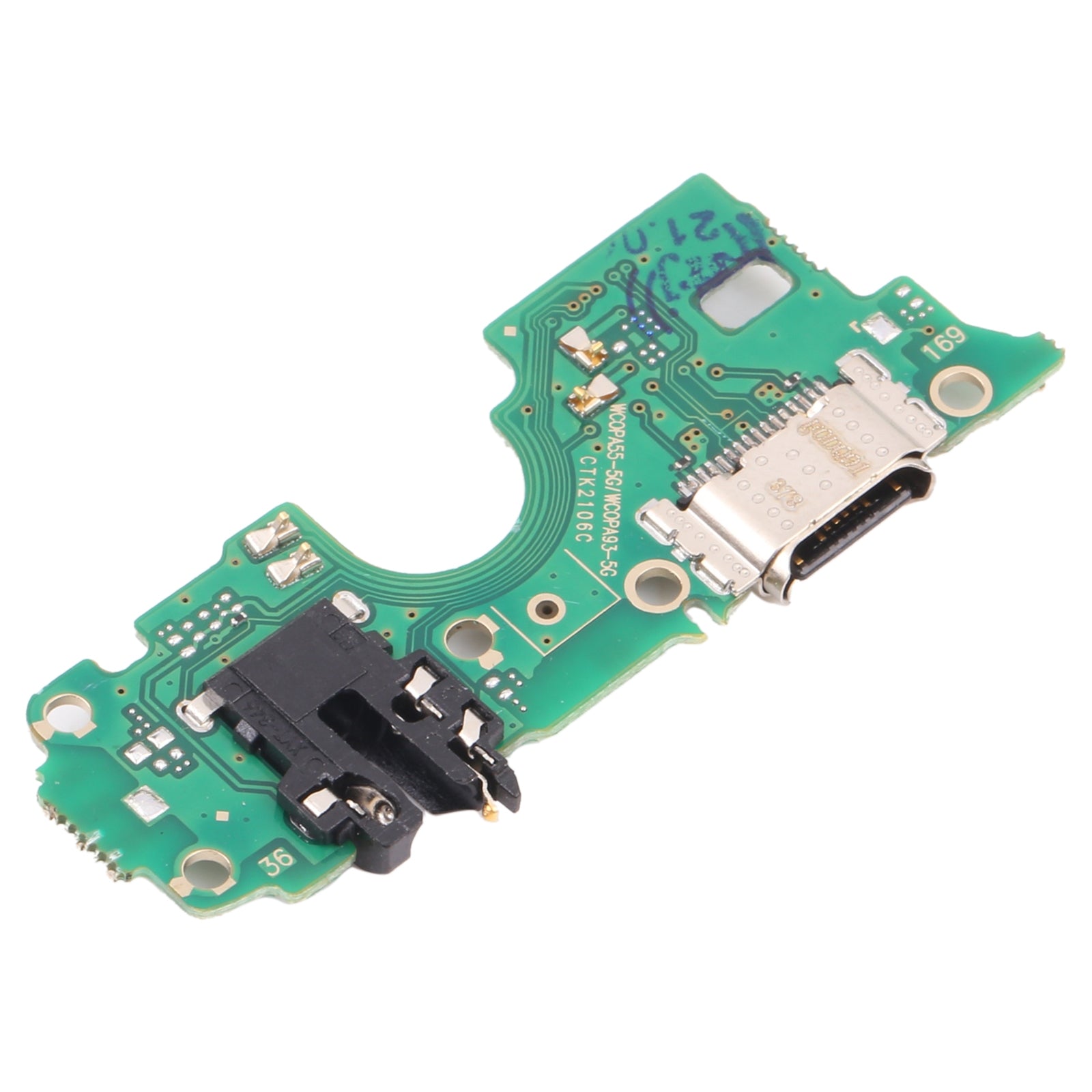 For Oppo A54 5G CPH2195 Replacement Charging Port Board With Microphone