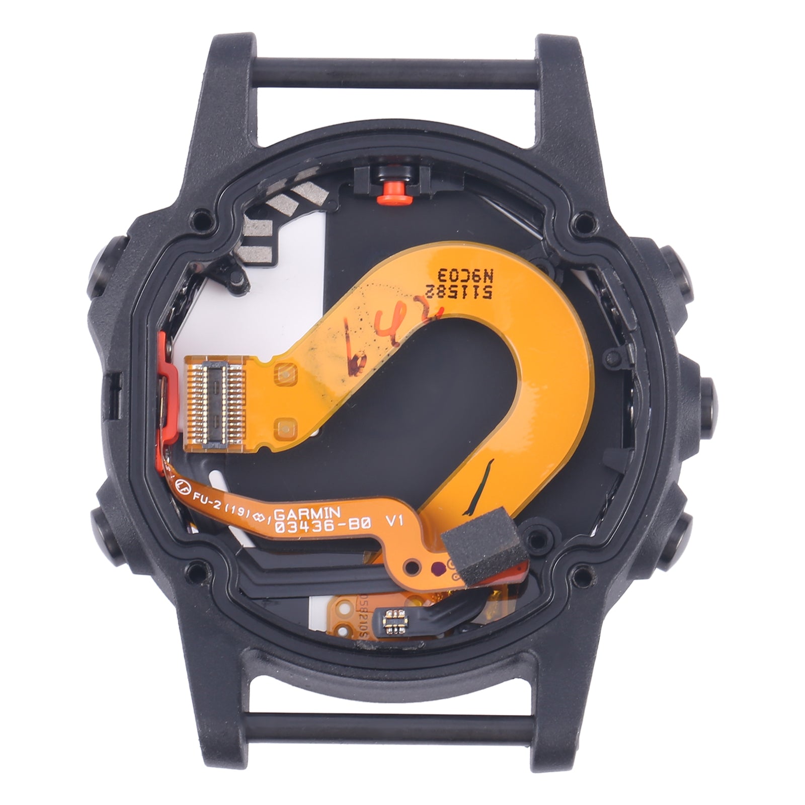 For Garmin Fenix 5S Plus Sapphire Version LCD Display Touch Screen Digitizer With Frame