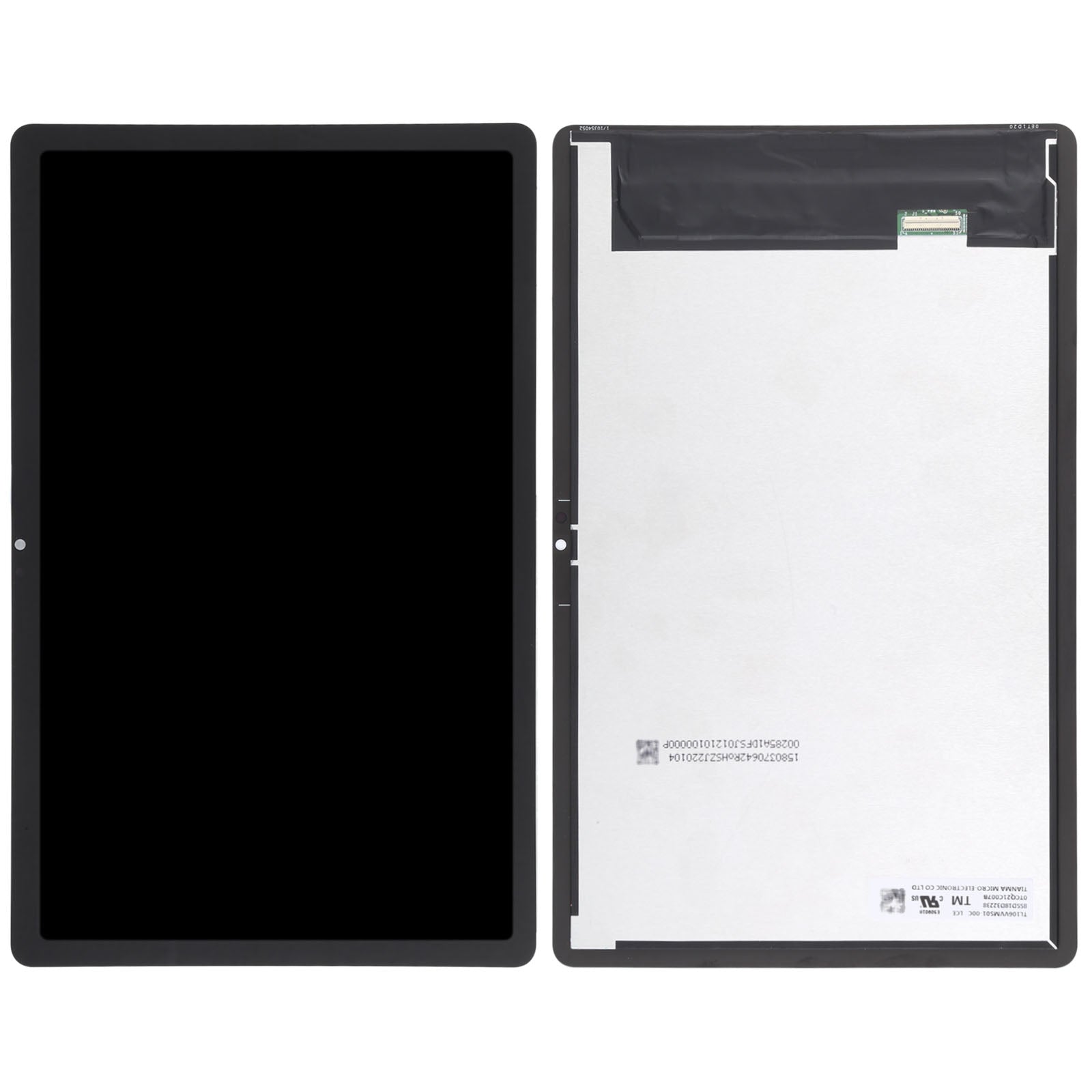 For Lenovo Tab M10 Plus 3rd Gen LCD Screen Display Replacement Assembly - Black