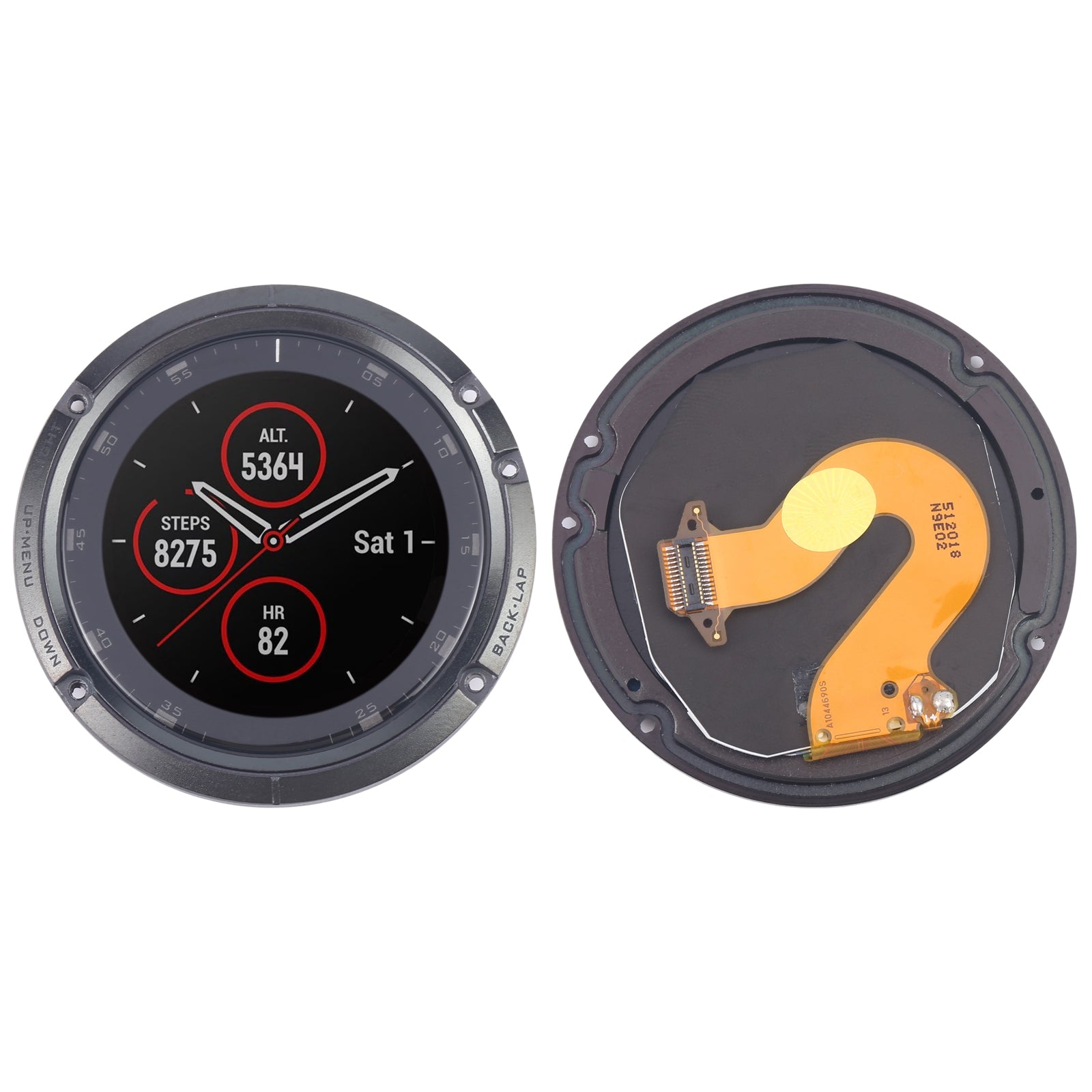 For Garmin Fenix 5 LCD Display Touch Screen Digitizer Replacement Black