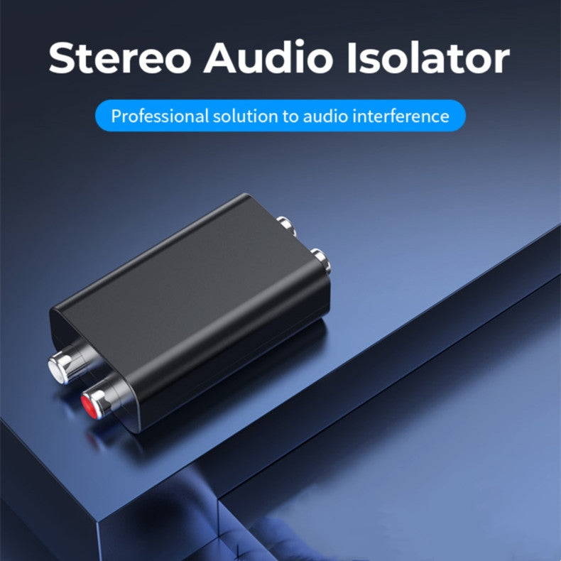 RCA Audio Common Isolator Noise Reduction Filter Eliminates Bluetooth Receiver