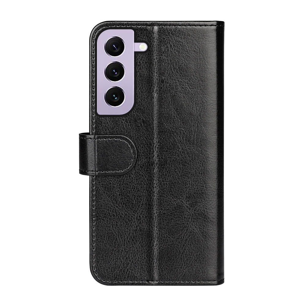 For Samsung Galaxy S23 Premium Wallet Case Black