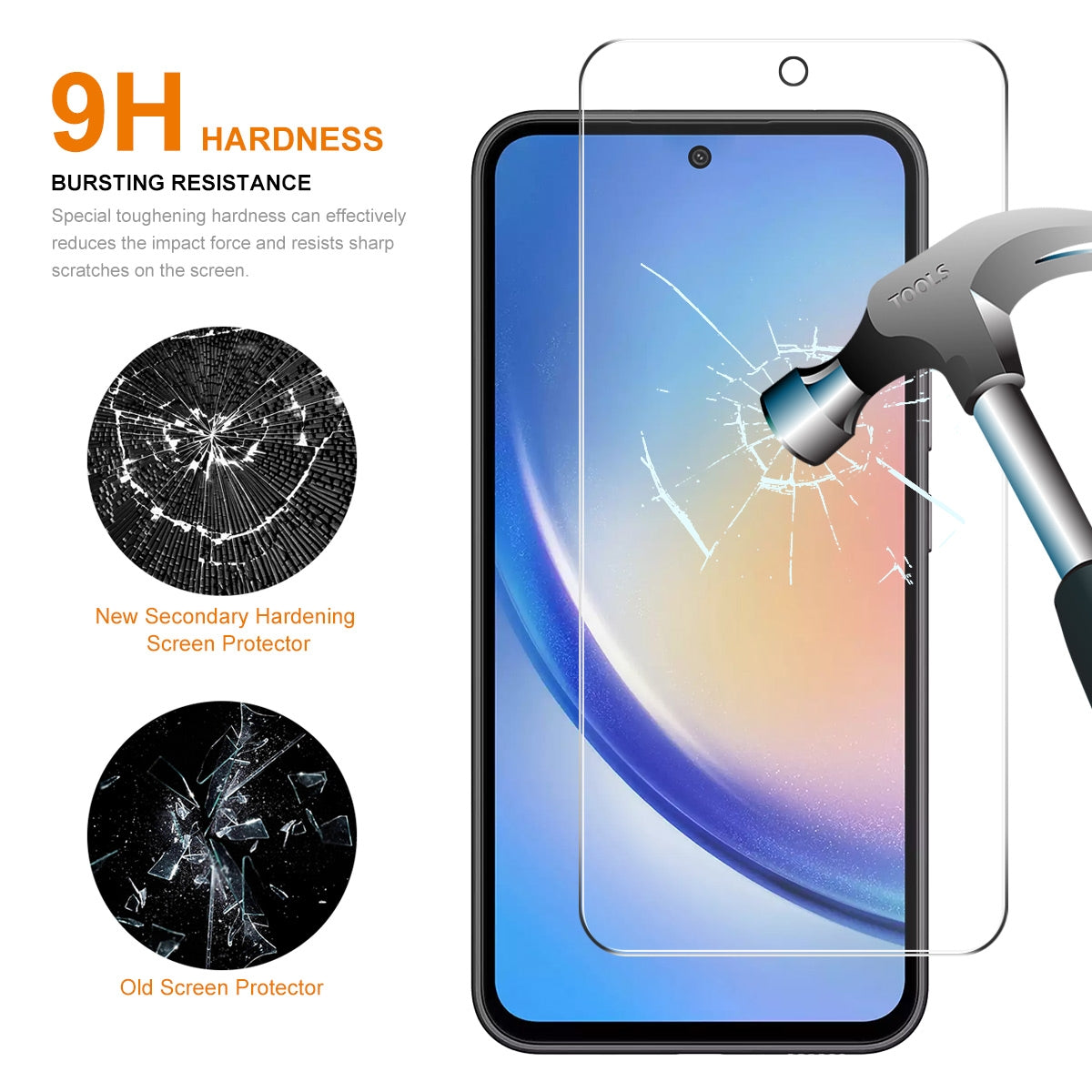 For Samsung Galaxy A55 Tempered Glass / Screen Protector