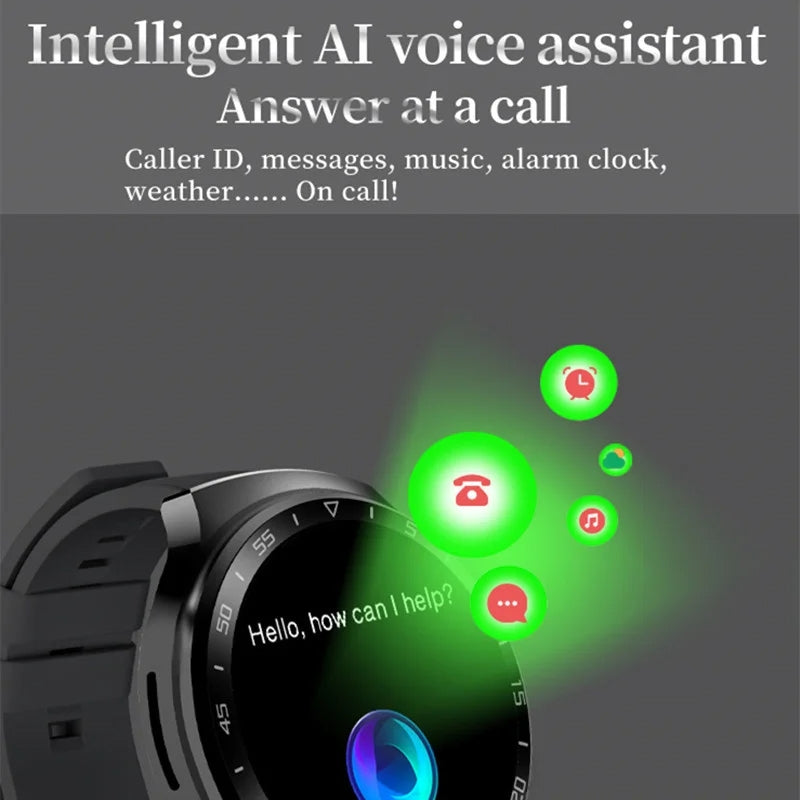 X16Pro Smartwatch 1.53" Color Display Bluetooth Calling Heart Rate Sensor Black