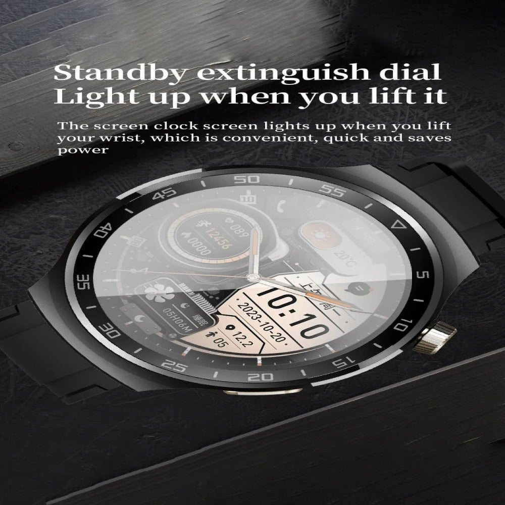 X16Pro Smartwatch 1.53" Color Display Bluetooth Calling Heart Rate Sensor Black