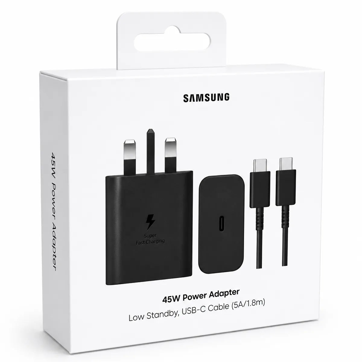 Samsung EP-T4511 45W Super Fast Charger With C To C Cable Black