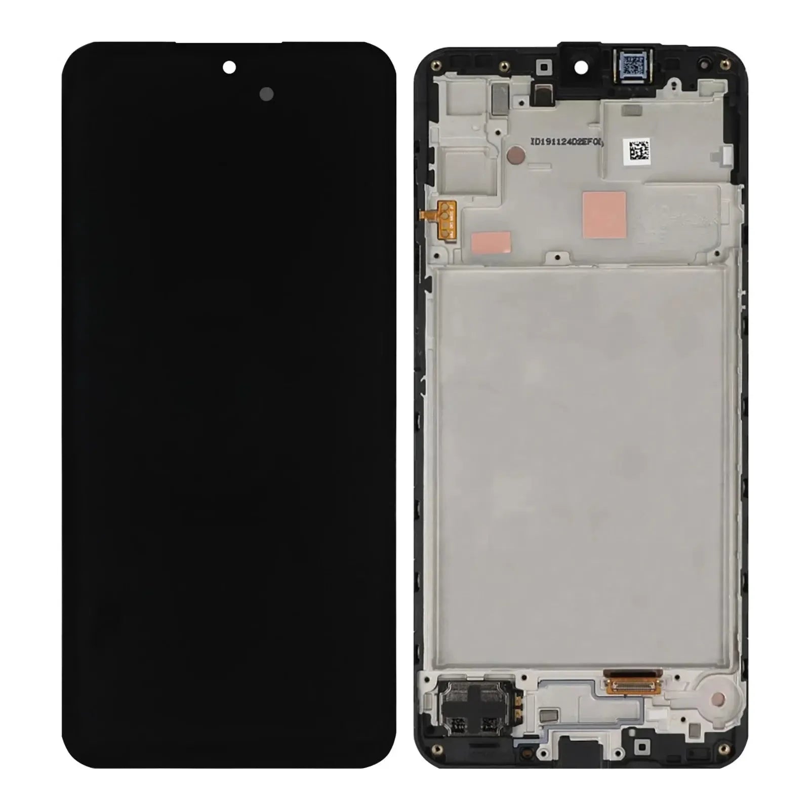 Samsung Galaxy A16 4G SM-A165 Display Screen Replacement Assembly with Frame Black | Original Service Pack