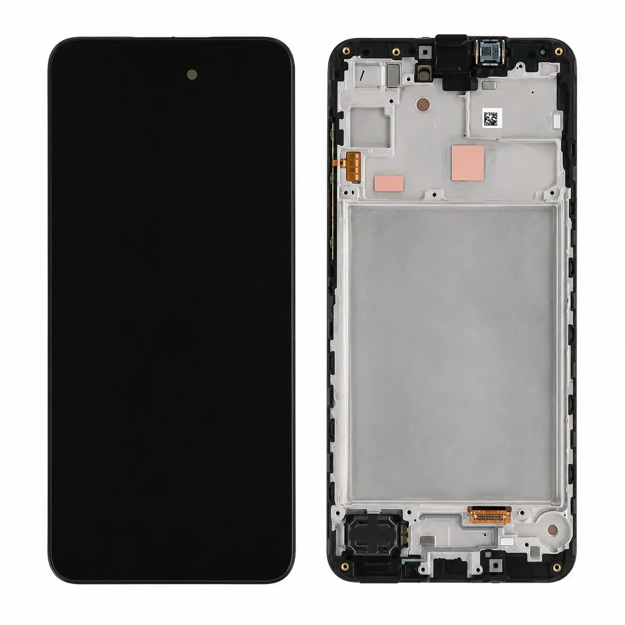Samsung Galaxy A16 5G SM-A166 Display Screen Replacement Assembly with Frame Black | Original Service Pack
