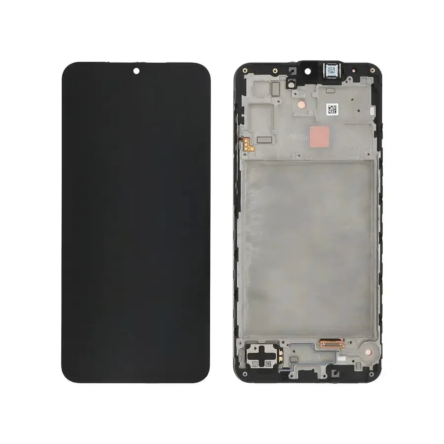 Samsung Galaxy A17 4G SM-A175 Display Screen Replacement Assembly with Frame Black | Original Service Pack