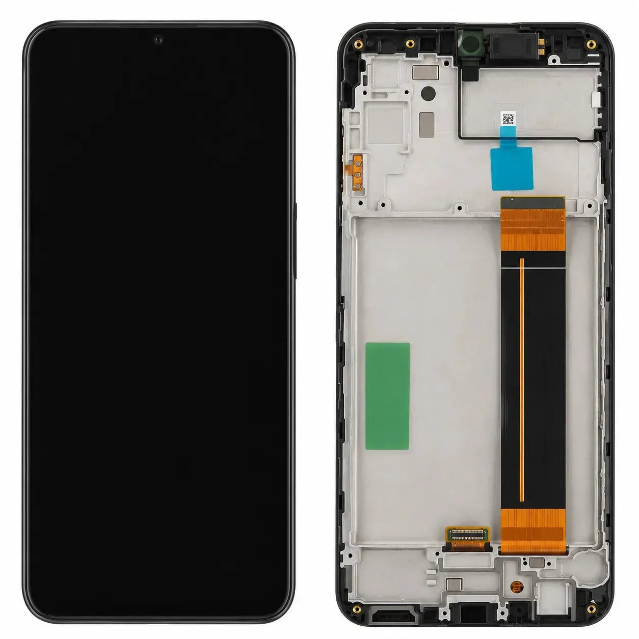 Samsung Galaxy A23 5G SM-A236 Display Screen Replacement Assembly with Frame Black | Original Service Pack