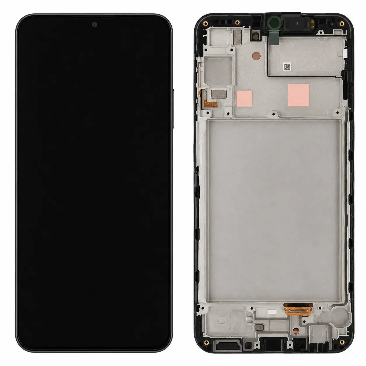 Samsung Galaxy A24 4G SM-A245 Display Screen Replacement Assembly with Frame Black | Original Service Pack