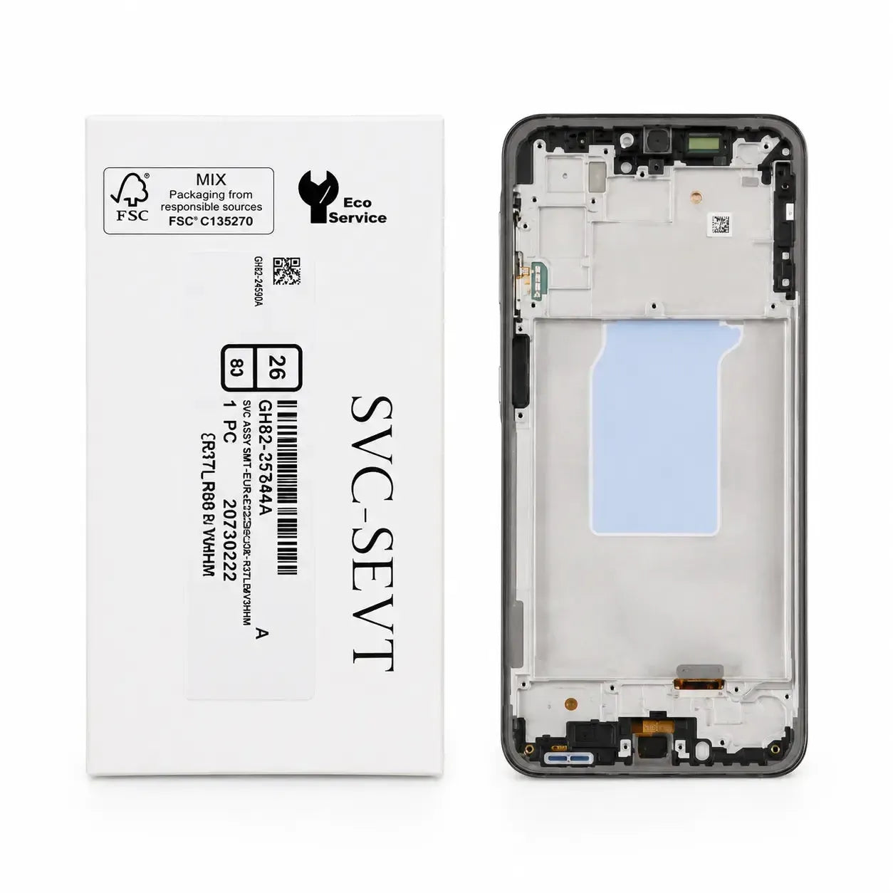 Samsung Galaxy A26 SM-A266 Display Screen Replacement Assembly with Frame Black | Original Service Pack