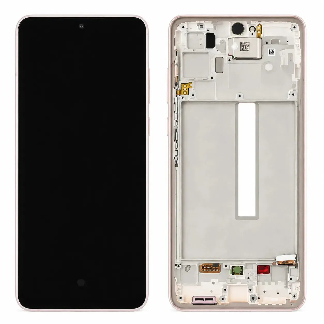 Samsung Galaxy A33 5G SM-A336 Display Screen Replacement Assembly with Frame Peach | Original Service Pack
