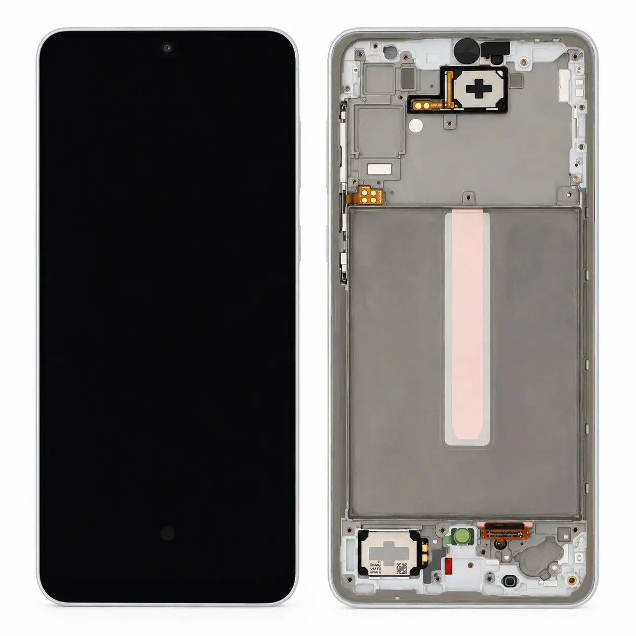 Samsung Galaxy A33 5G SM-A336 Display Screen Replacement Assembly with Frame White | Original Service Pack