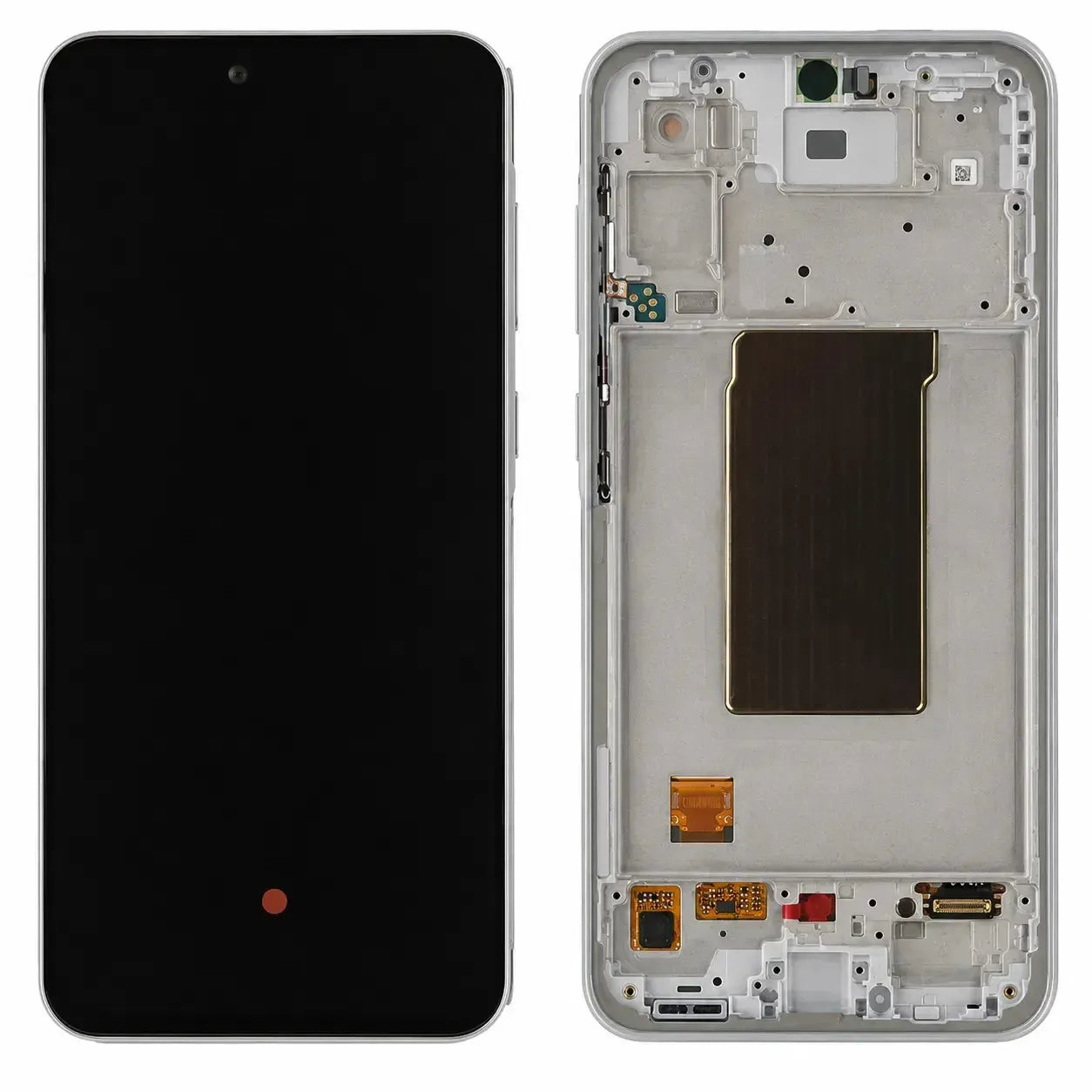 Samsung Galaxy A36 SM-A366 Display Screen Replacement Assembly with Frame White | Original Service Pack