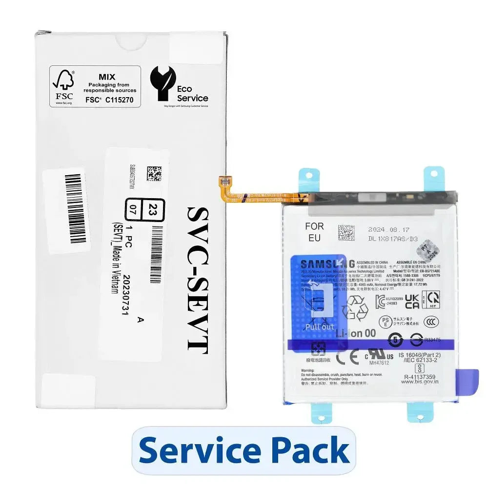 Samsung Galaxy S24 FE SM-S721 Battery EB-BS721ABE 4700mAh | GH82-35853A Original Service Pack