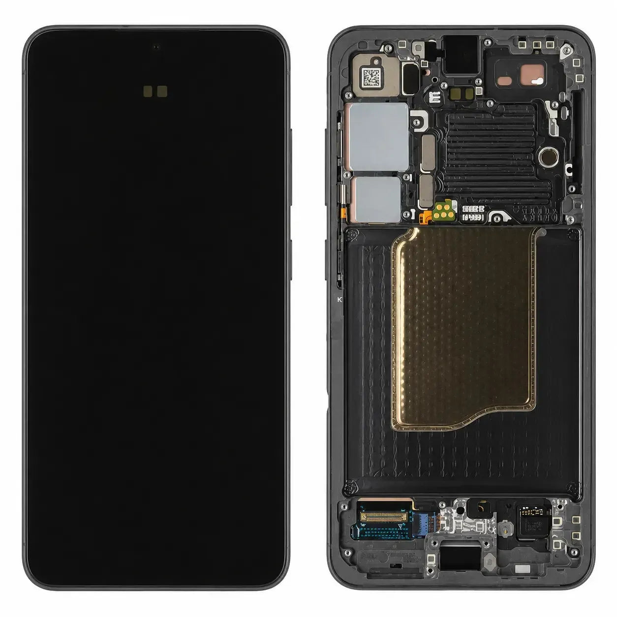 Samsung Galaxy S25 SM-S931 Display Screen Replacement Assembly with Frame Blue Black | Original Service Pack