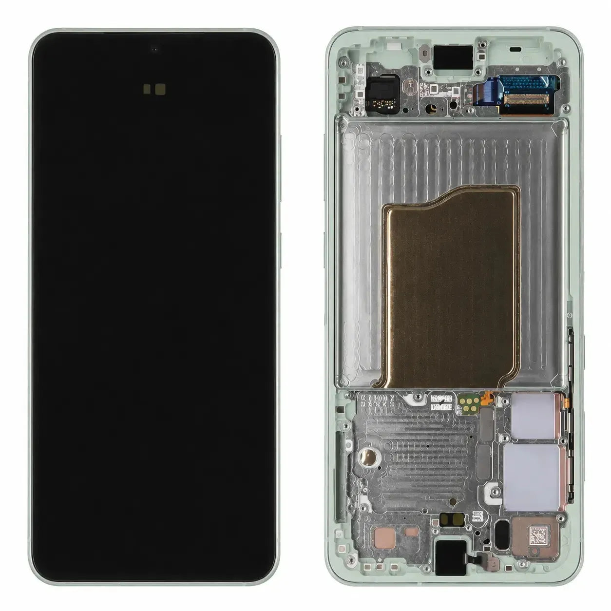 Samsung Galaxy S25 SM-S931 Display Screen Replacement Assembly with Frame Mint | Original Service Pack
