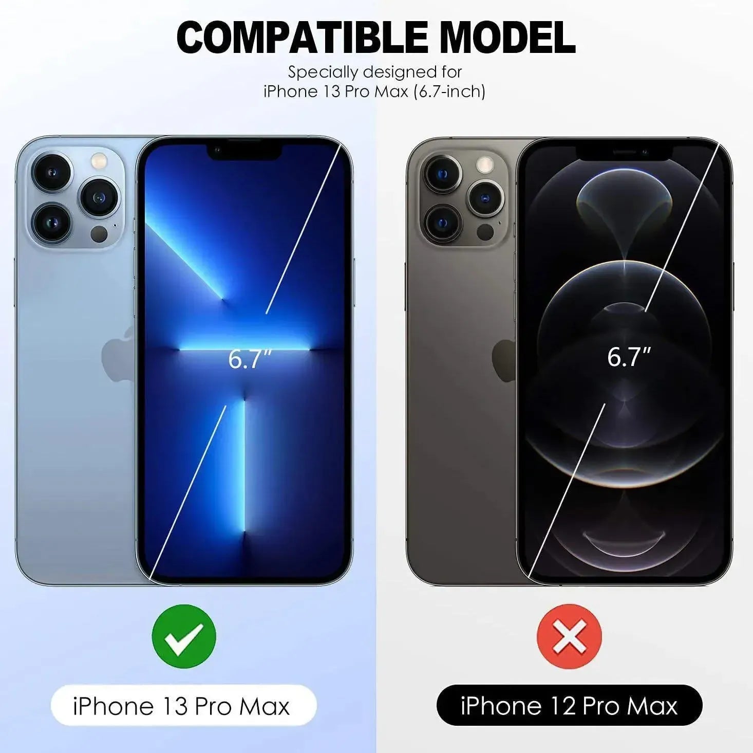 Screen Protector For Apple iPhone 13 Pro Max Tempered Glass