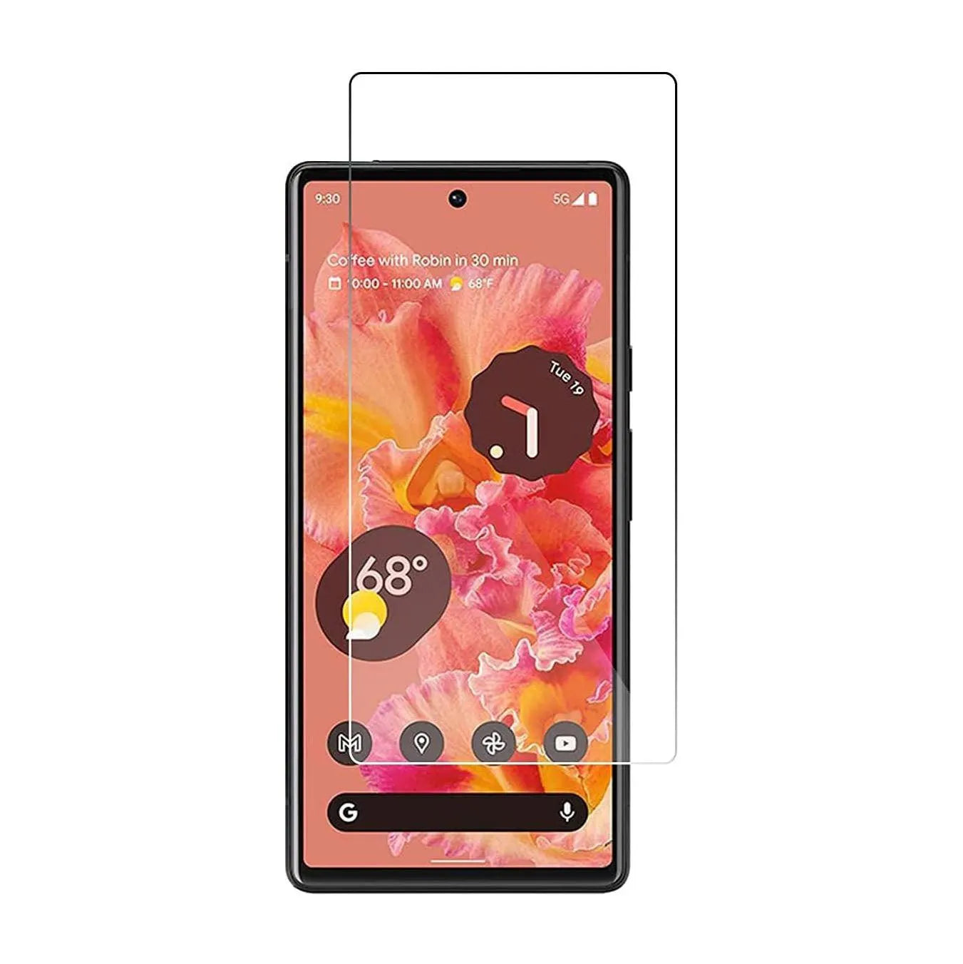Screen Protector For Google Pixel 6 Tempered Glass