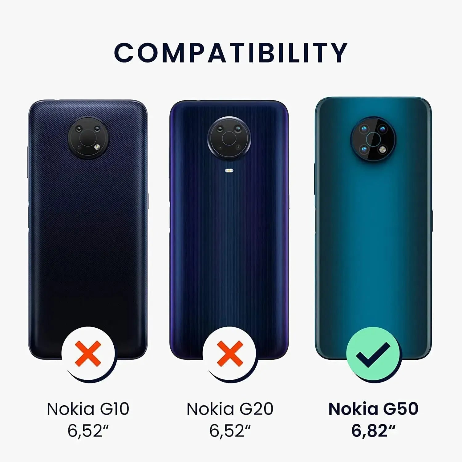 Screen Protector For Nokia G50 Tempered Glass