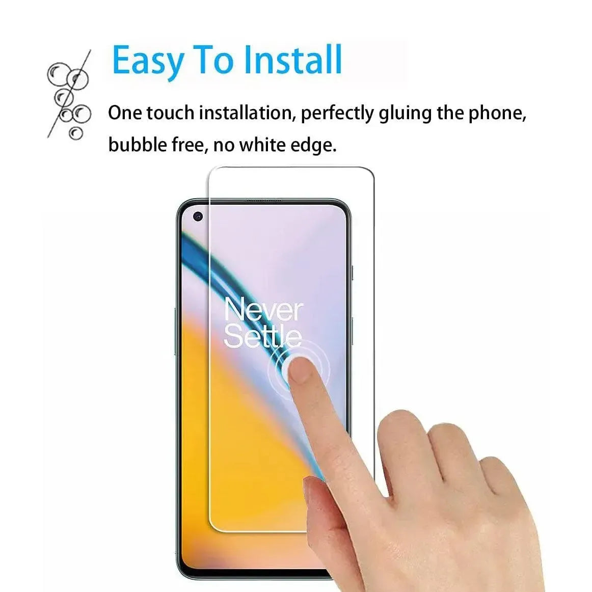 Screen Protector For OnePlus Nord 2 5G Tempered Glass