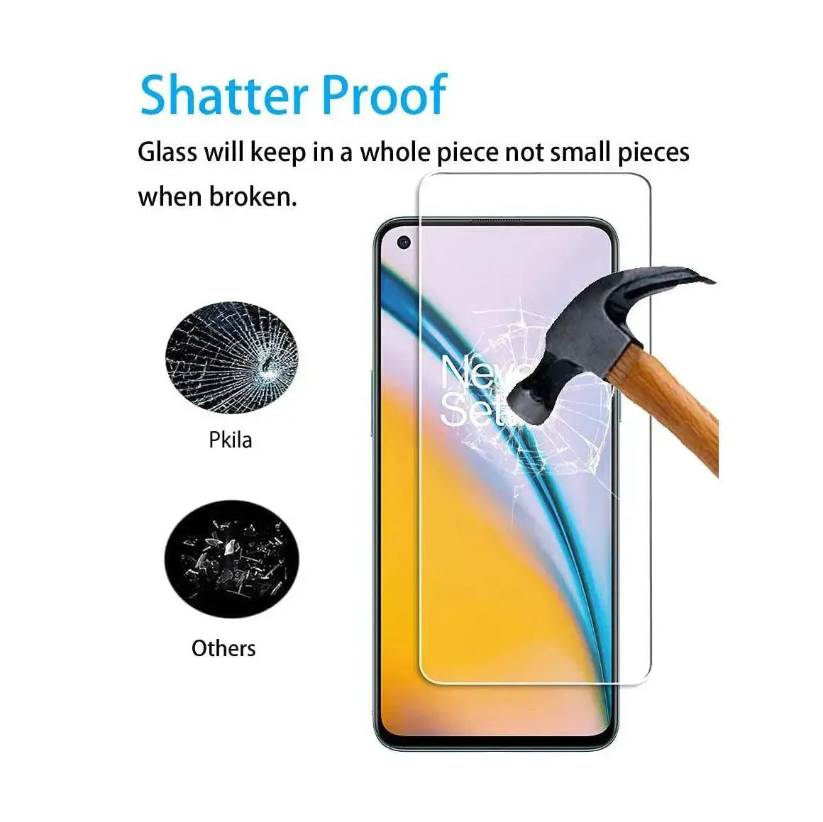 Screen Protector For OnePlus Nord 2 5G Tempered Glass