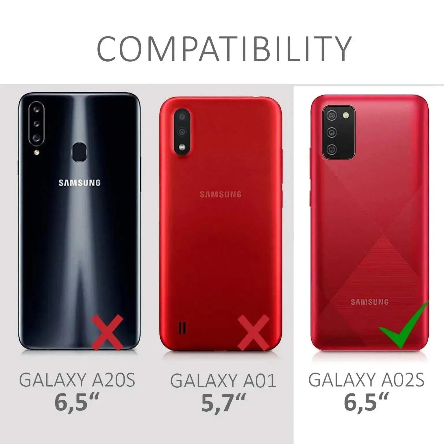 Screen Protector For Samsung Galaxy A02s Tempered Glass