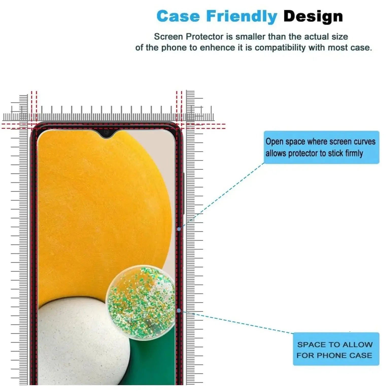 Screen Protector For Samsung Galaxy A13 5G Tempered Glass