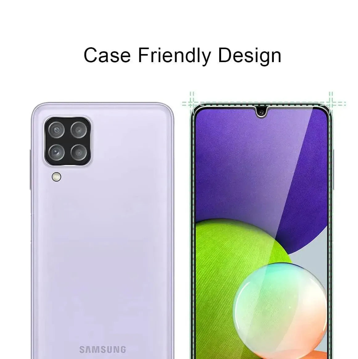 Screen Protector For Samsung Galaxy A22 Tempered Glass