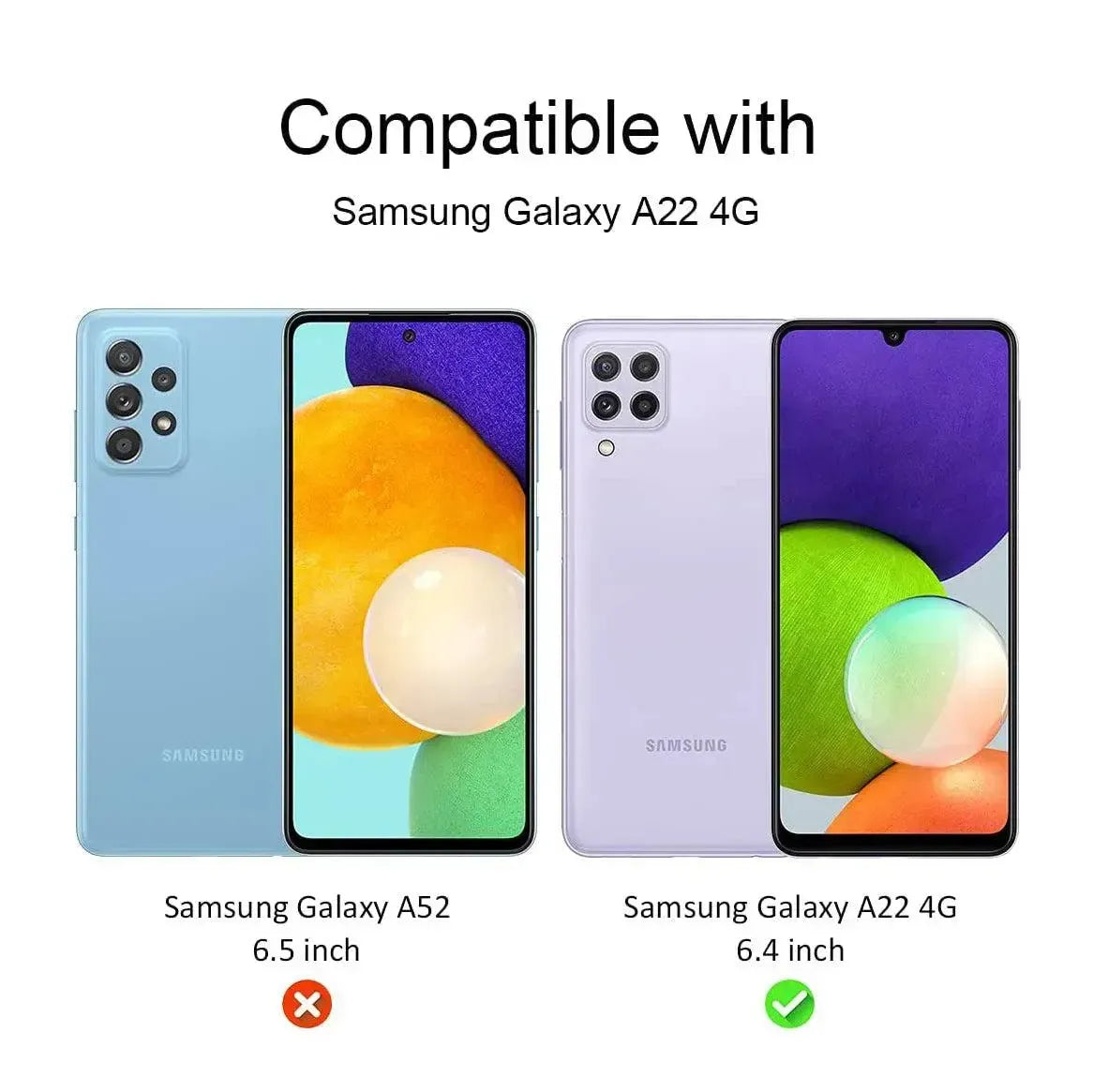 Screen Protector For Samsung Galaxy A22 Tempered Glass