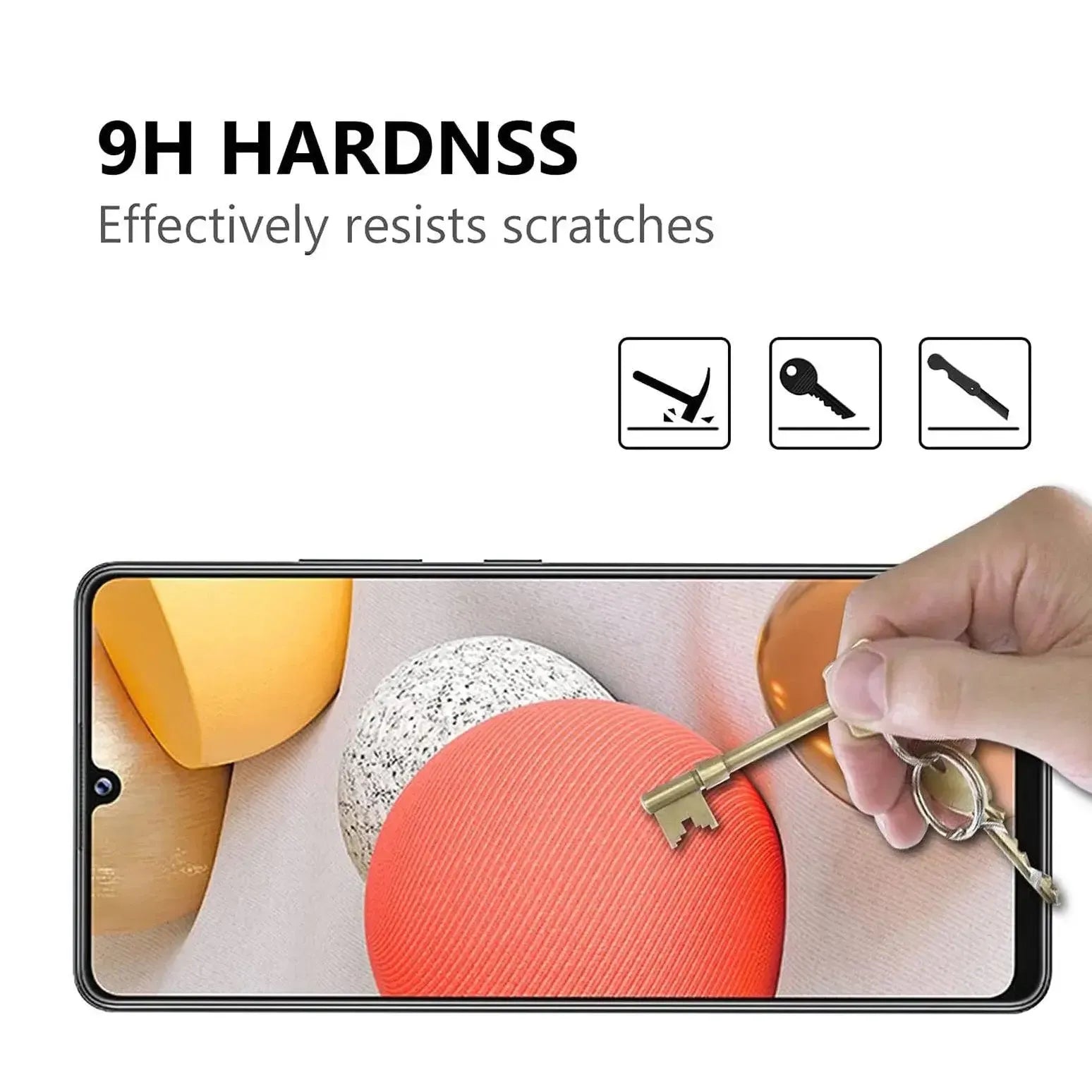 Screen Protector For Samsung Galaxy A42 5G Tempered Glass
