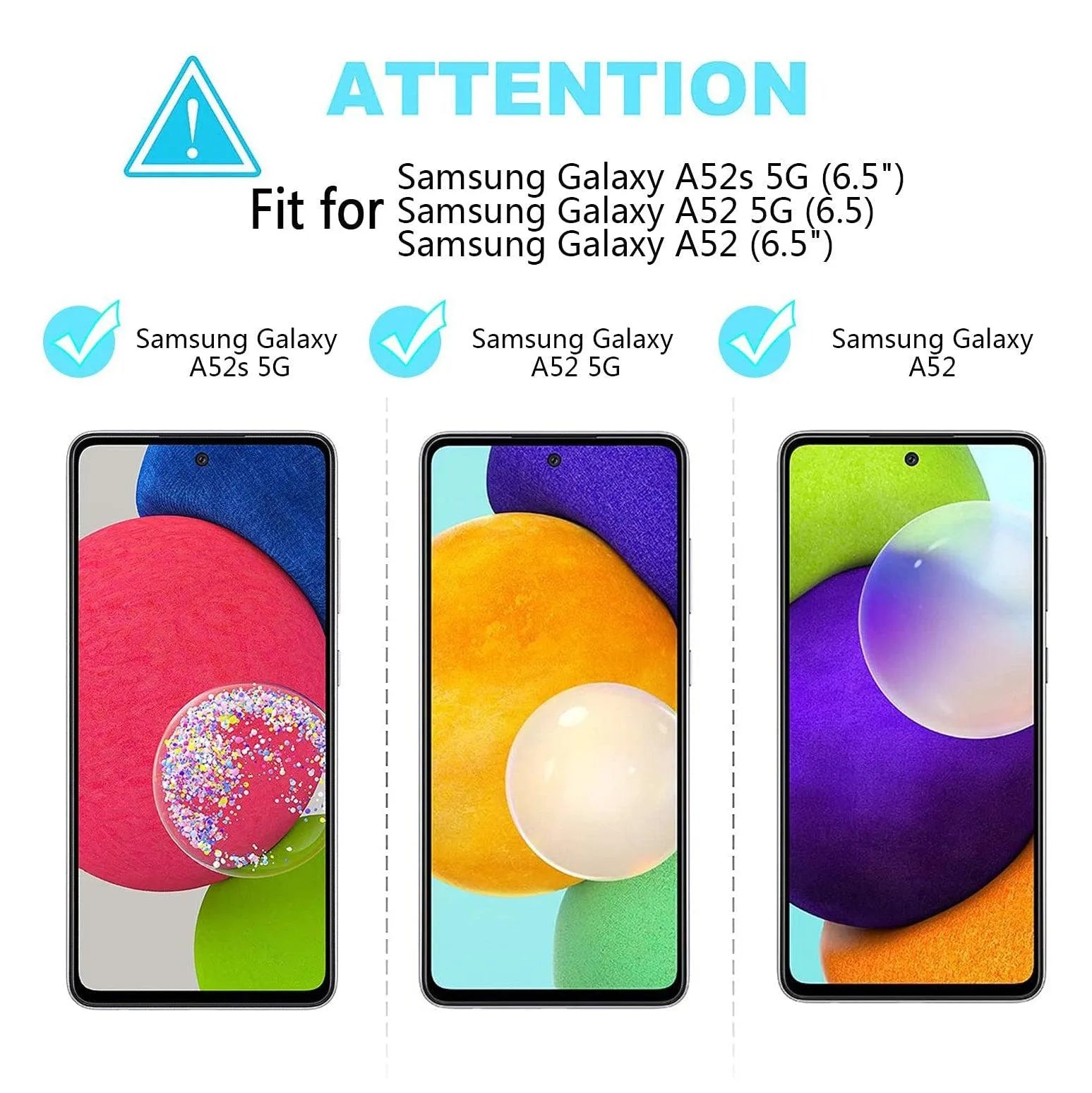 Screen Protector For Samsung Galaxy A52s 5G Tempered Glass