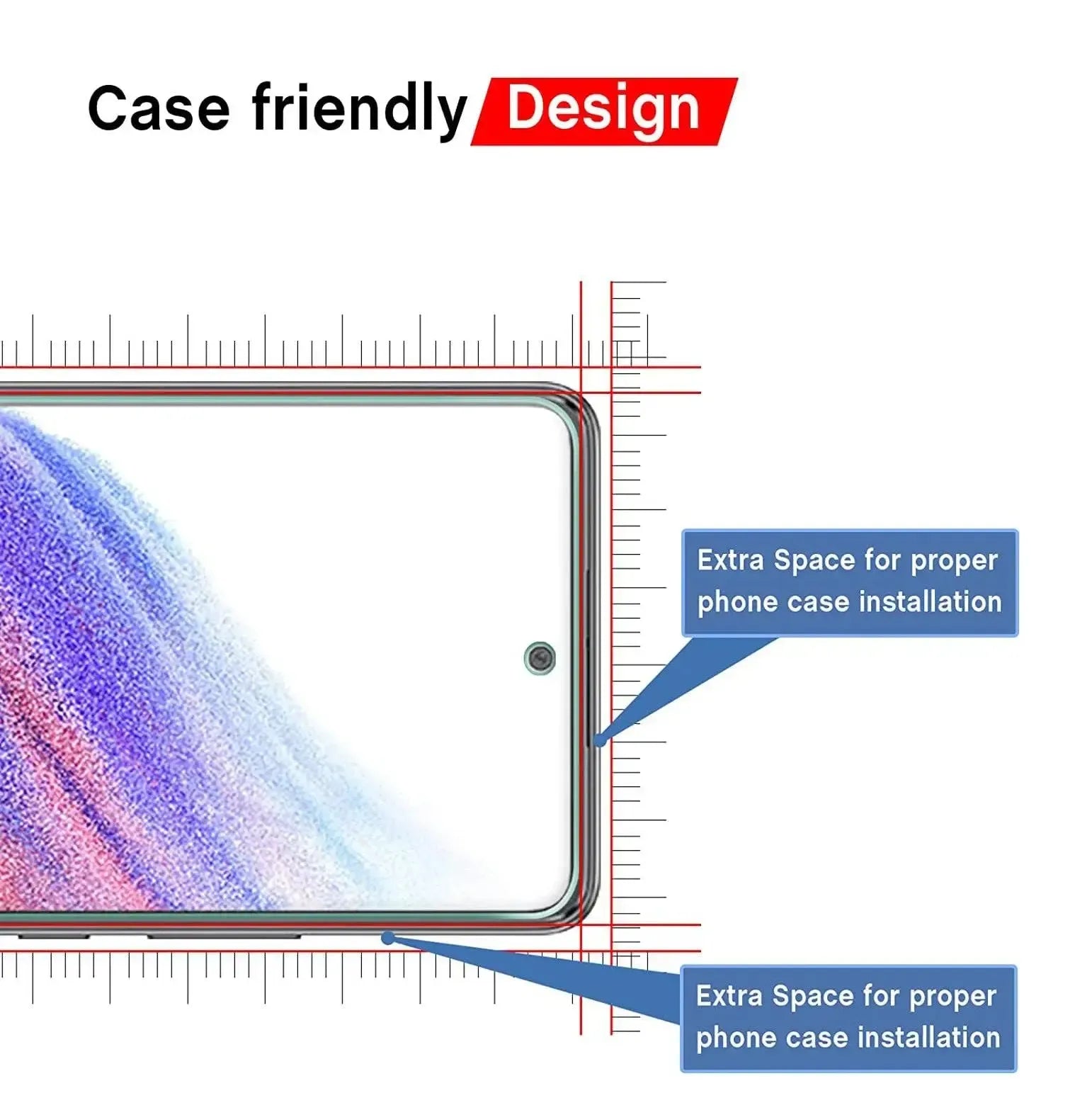 Screen Protector For Samsung Galaxy A53 5G Tempered Glass