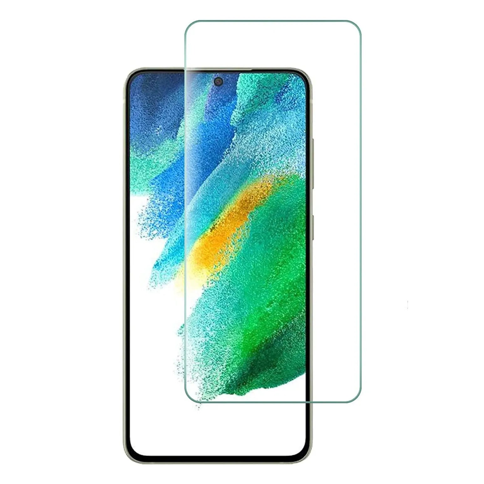 Screen Protector For Samsung Galaxy S21 FE 5G Tempered Glass