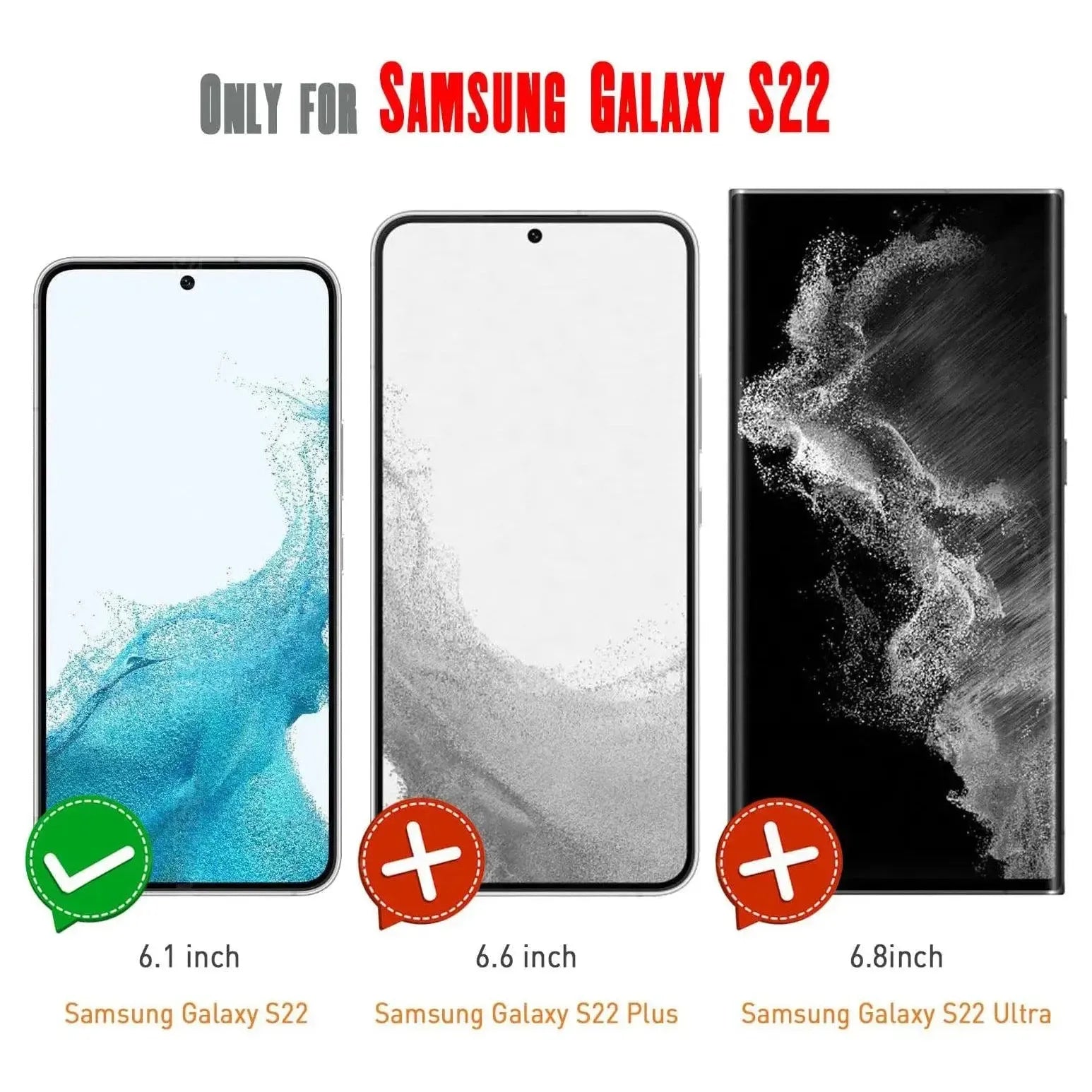 Screen Protector For Samsung Galaxy S22 5G Tempered Glass