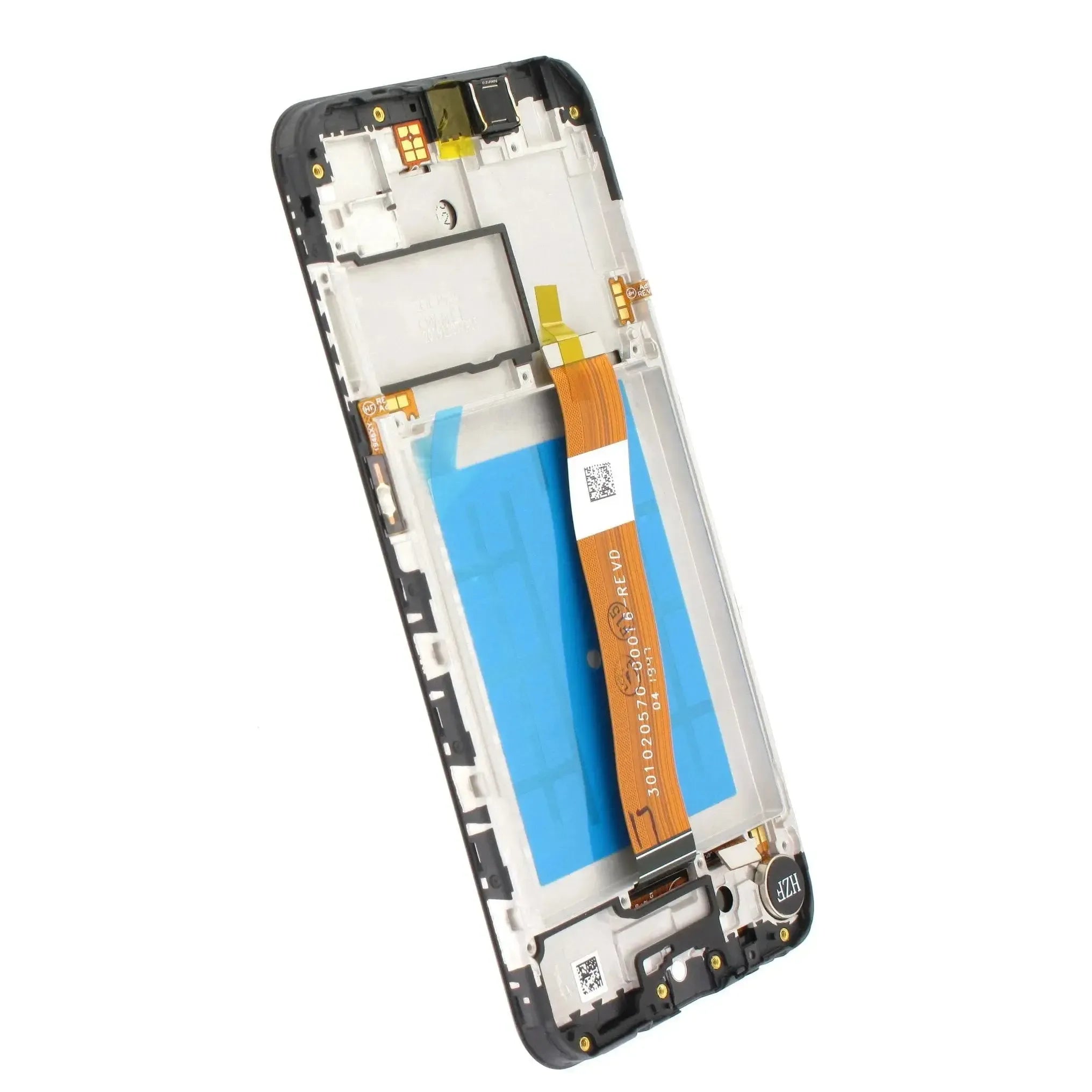 Screen Service Pack For Samsung Galaxy A01 LCD Assembly With Frame - Black
