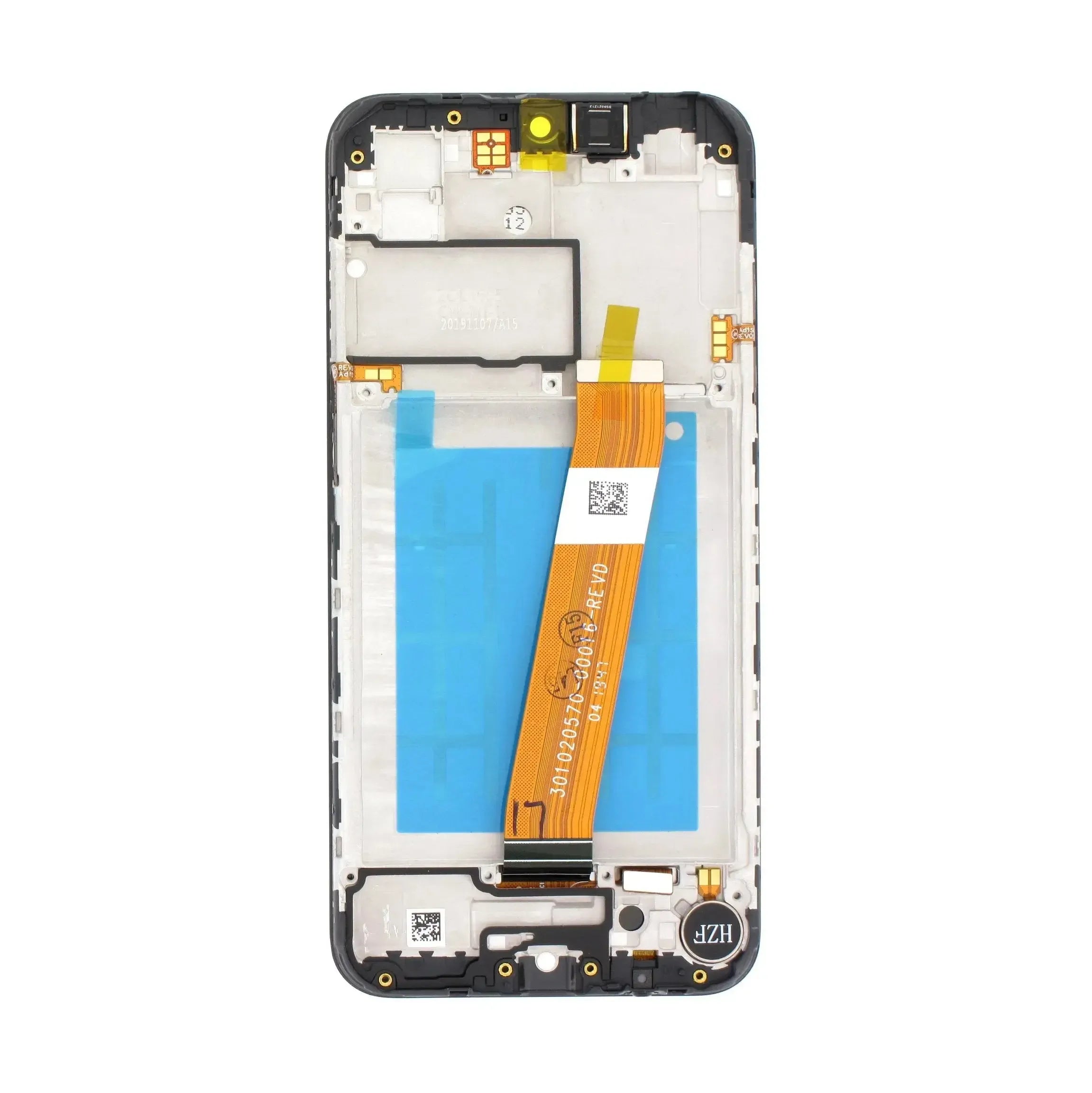 Screen Service Pack For Samsung Galaxy A01 LCD Assembly With Frame - Black