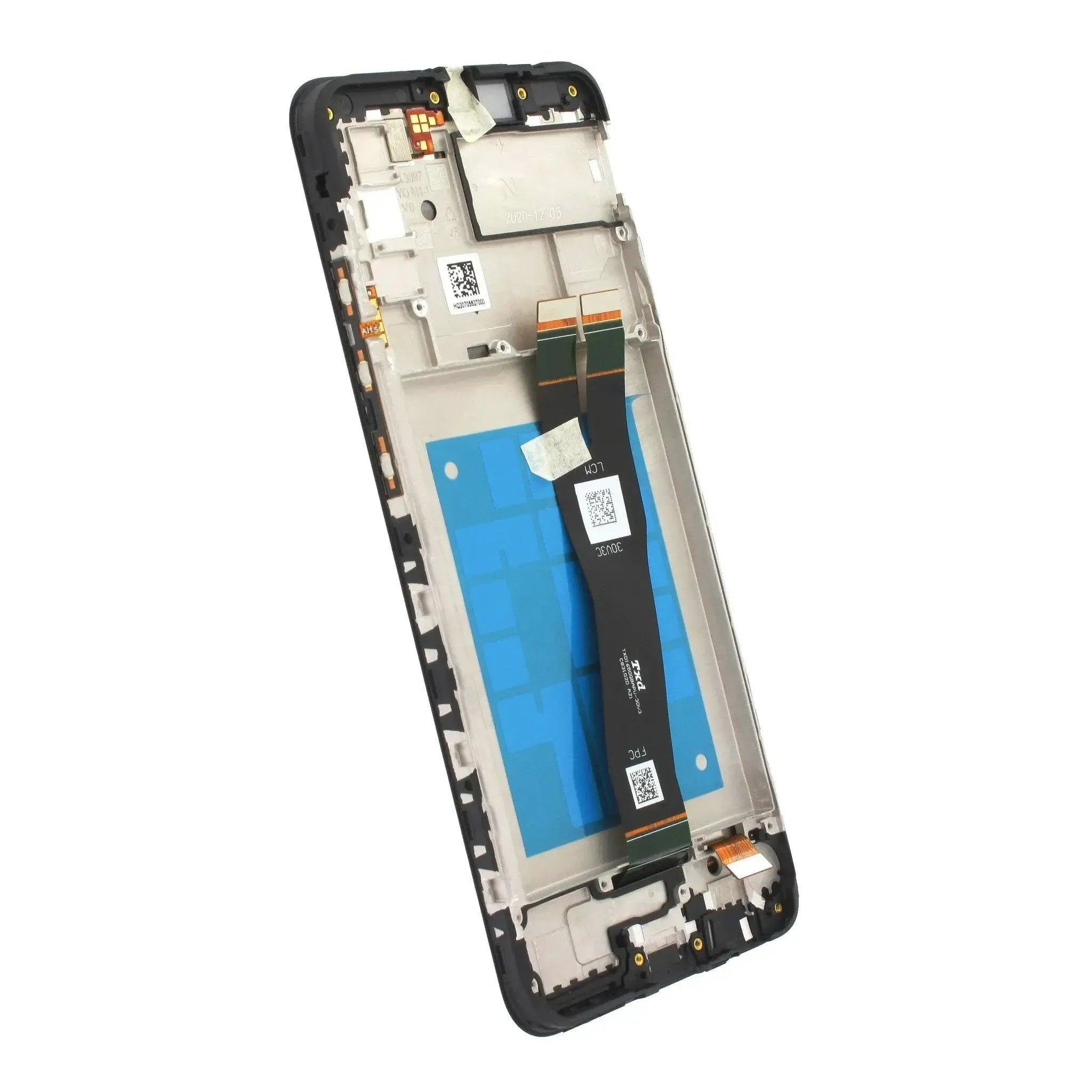 Screen Service Pack For Samsung Galaxy A02s LCD Assembly With Frame - Black
