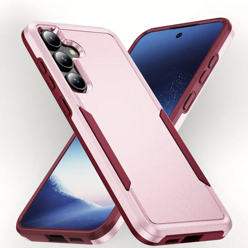 For Samsung Galaxy A24 4G Symmetry Exploiter Case Pink-www.firsthelptech.ie