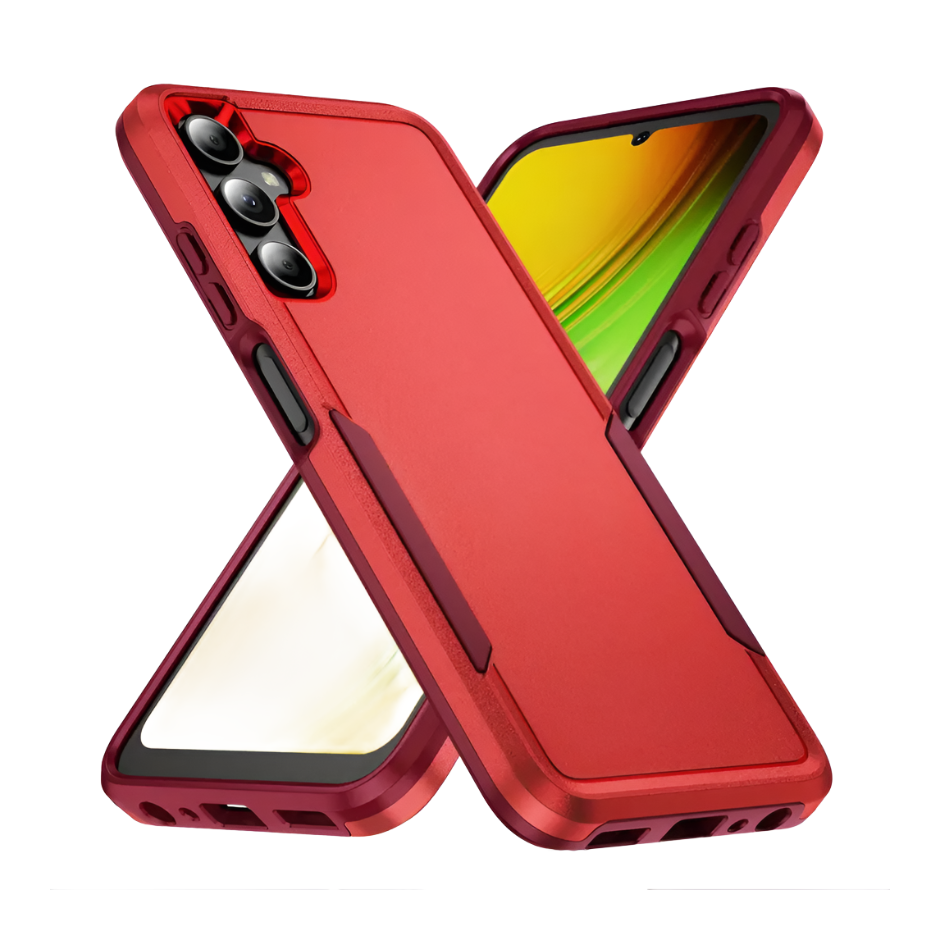 For Samsung Galaxy S25 Symmetry Exploiter Case Red