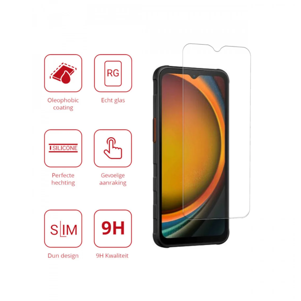 For Samsung Galaxy Xcover 7 Tempered Glass / Screen Protector-www.firsthelptech.ie